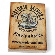 Historic Medora North Dakota Souvenir Playing Cards Deck Factory Sealed New USA picture