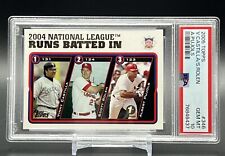 ALBERT PUJOLS 2005 Topps 1st EDITION NL RBI Leaders #346 PSA 10 Low Pop picture