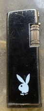 VERY RARE Slim Playboy Bunny Butane Gas Lighter. Thumb Roller. picture