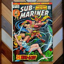 Sub-Mariner #57 VG/FN (Marvel 1973) NAMORITA, VENUS, 1st ARES 