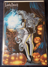 Lady Death: Mischief Night #1 2001 First Printing, Glow In The Dark. Ltd 2000. picture