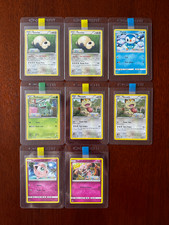 Pokemon Build-A-Bear Workshop Promo Stamped 8 Card Lot Snorlax Piplup 2017-2019 picture