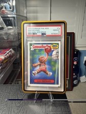 2015 Topps Garbage Pail Kids 30th Anniversary MAD MICHAEL Jordan #7a Card PSA 10 picture