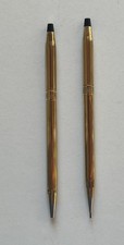 Vintage 1988 Cross Pen and Pencil Set 1/20 10 K Gold Filled picture