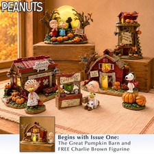 PEANUTS Lighted Halloween Village Collection With Figurines picture