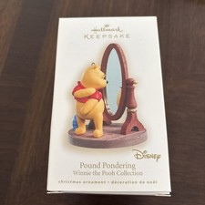 2008 Hallmark Pound Pondering Disney Winnie The Pooh Ornament-A-11-30-150 picture