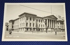 US Mint San Francisco CA Real Photo Postcard RPPC Vintage AZO 1904-1918 Unposted picture
