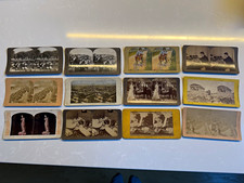 12 Antique Stereoviews Aspen Colorado GAR Boston Russo-Japan Underwood Kilburn picture