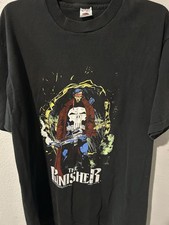 Vtg 1991 The Punisher Marvel Comics Size X-Large Comic Images Jim Lee picture