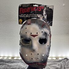 Vintage 2000 Rubie's FRIDAY THE 13th JASON Pullover Full Bloody Hockey Mask NWT picture