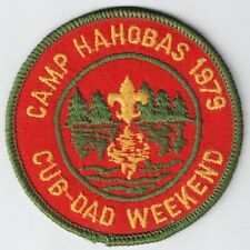 Camp Hahobas 1979 patch - Cub-Dad Weekend - Mount Rainier Council picture