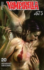 VAMPIRELLA #675 VARIANT COVER BY LUCIO PARRILLO NM DYNAMITE ENTERTAINMENT 2025 picture