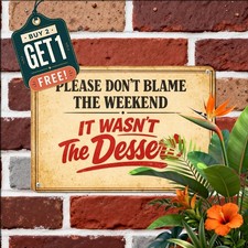Funny Sarcastic Father Dad Humor Saying Metal Tin Sign Garage Man Cave Art picture