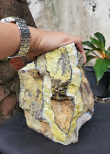 7kg Extra Giant New Discovery Sumatra Dumortierite Rough Blue and Yellow picture