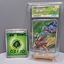 2026 POKEMON MEP FIRST PARTNER ILLUSTRATION COLLECTION #037 BULBASAUR PSA 10 picture