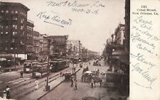 Canal Street, New Orleans, Louisiana LA - Vintage Postcard picture
