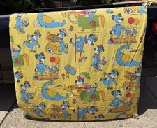 Vintage Hanna Barbera Huckleberry Hound Flat Sheet Cartoon Fruit Of The Loom USA picture