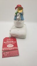 2010 Hallmark Wireless Snowman Band Trumpet Tom Tested Works Christmas picture
