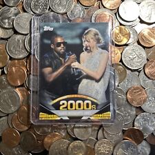 Taylor Swift & Kanye West 2011 Topps American Pie RC #196 GRADABLE $$ BV=$200 $$ picture