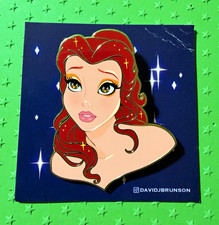 David J Brunson BELLE of Beauty and the Beast Fantasy pin LE 50 2.5 inches picture