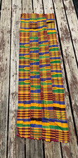 Beautiful African Hand Woven Kente Cloth Textile 63