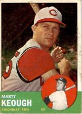1963 Topps #21 Marty Keough Cincinnati Reds Vintage Original picture