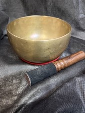 Rare Antique Deep sound Healing Yoga handmade Singing Bowl 6.8