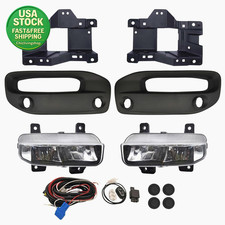 LED Fog Lights 2019-2026 Ram 2500 3500 Front Bumper Lamps Kit picture