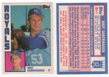 1984 TOPPS TRADED #104T BRET SABERHAGEN ROOKIE Kansas City Royals picture
