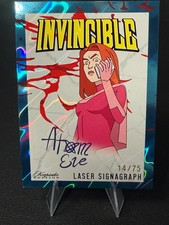 2026 Invincible Atom Eve #322 Laser Signagraph 14/75 Free Pack Included picture