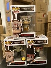 3pc FUNKO POP MOVIES BLACK PHONE THE GRABBER 1488+ALTERNATE 1489+CHASE 1488 SET picture