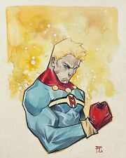 Miracleman 9x12 Color Illustration by Dike Ruan picture