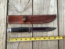 Vintage Case Hunting Fighting Knife With Sheath picture