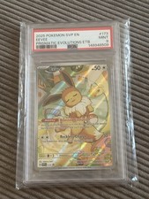 2025 POKEMON SVP EN-SV BLACK STAR PROMO #173 EEVEE PRISMATIC EVOLUTIONS ETB PSA9 picture