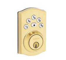 Kwikset SEC POWERBOLT KEYLESS DB PB picture