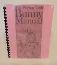 Vintage Playboy Bunny Employee manual from the 1970's Reproduction Inside look picture