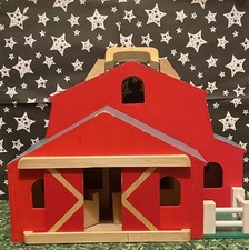 Schleich Animals AssortedFigurines Farm Cow Pig chicken Horse Toys Wood Barn picture