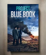 Project Blue Book 8x12 Metal TV Show Poster Sign picture