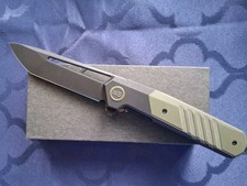 *NEW*🔥 WE Knife - Arsenal Folding Knife 20CV Blade & Titanium Green G10 Handle picture