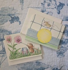 Vintage House Mouse Designs 16 Greeting Cards New With Envelopes 1990s Jareckie picture
