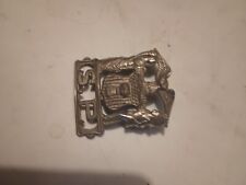 OBSOLETE CHICAGO INDUSTRIAL POLICE HAT BADGE picture