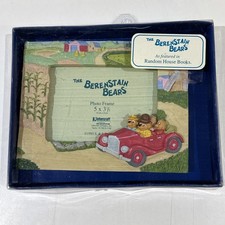 NEW Berenstain Bears 3D Picture Frame 5” X 3.5”  Vintage NOS 1993 *FREE SHIP* picture