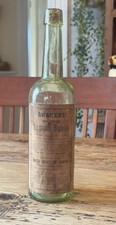 Very Rare 19th C. Shakers’ Lemon Syrup Bottle United Society Of Shakers Maine picture