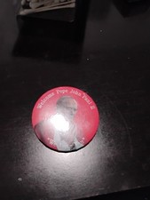 Vintage Pope John Paul II American Visit Pinback Button picture