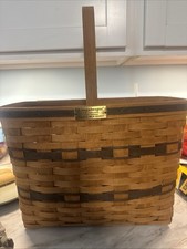 Longaberger J. W. Collection 1987 Edition Bread and Milk Basket picture