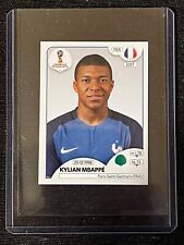 PANINI WORLD CUP RUSSIA 2018 KYLIAN MBAPE PINK BACK STICKER # 197 ROOKIE MINT picture