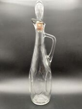VTG 1950s Decanter-Pitcher by Owens Illinois Glass Co. Clear Glass 15