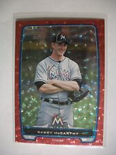 CASEY MCCARTHY 2012 Bowman Draft Red Ice BDPP149 RC 17/25 Marlins picture