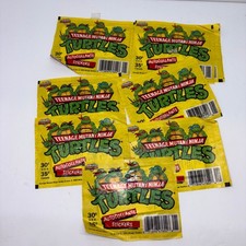1989 Vintage Diamond TMNT Sticker Packs picture