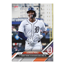 2024 Topps Now MLB #141 Wenceel Perez RC Detroit Tigers - Presale picture